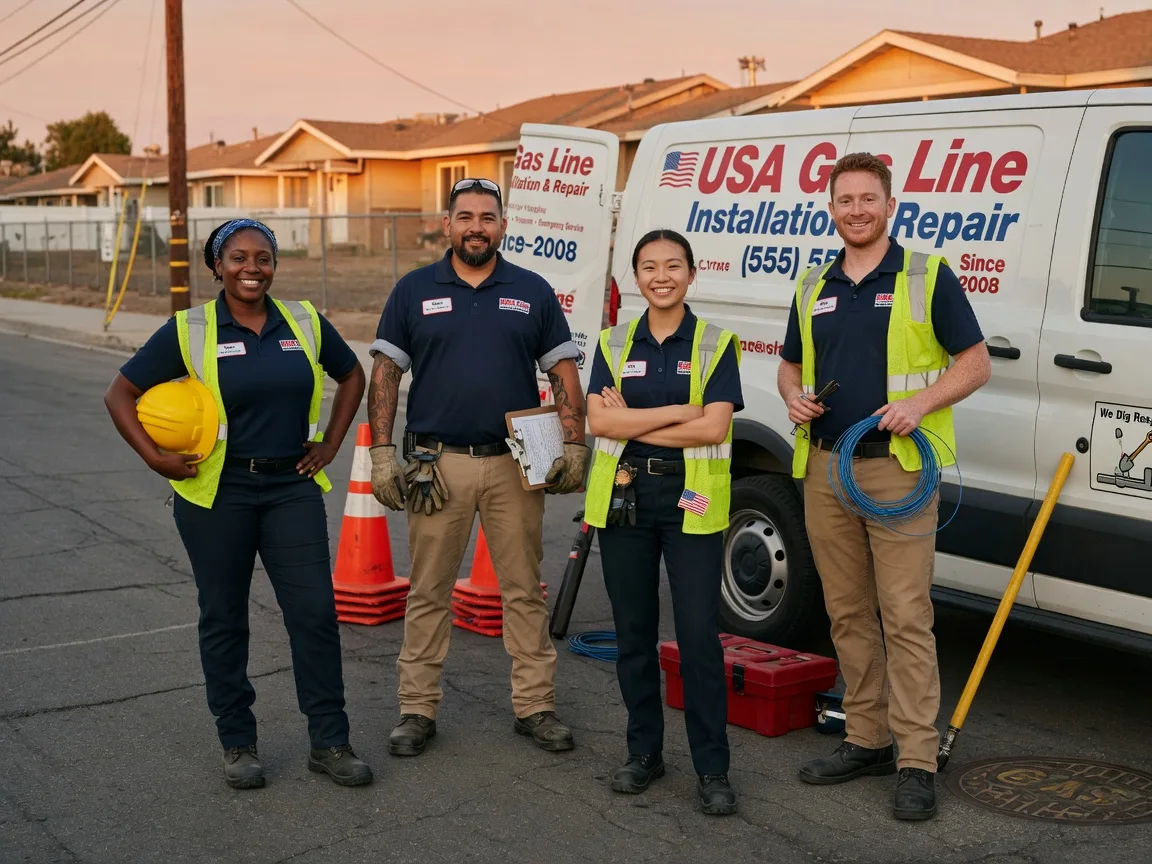 Gas Line Installation company in Vermontville, MI